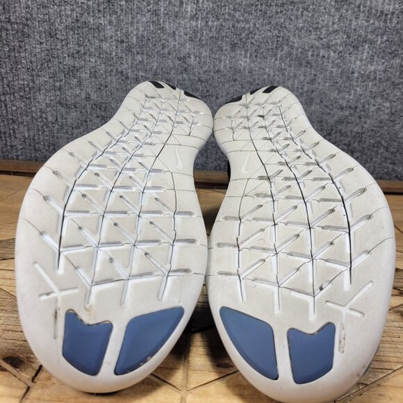 Nike Free RN Flyknit Ocean Fog Blue Gray Running Shoes 831069-404 Men's 10.5 - Picture 9 of 11